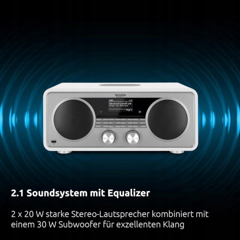 RADIO INTERNETOWE TECHNISAT DIGITRADIO 602 WIFI BT DAB WHITE