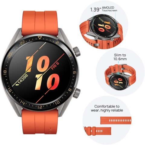 Smartwatch Huawei Watch GT Orange