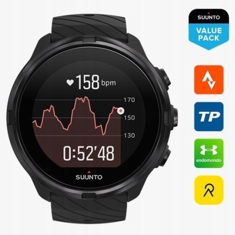 Zegarek Suunto 9 Gen1. HR Black KONIECZNIE ZOBACZ ZDJĘCIE !!!