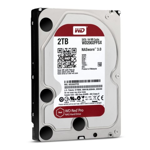 Dysk twardy Western Digital WD Red Pro WD2002FFSX 2TB SATA III 3,5"