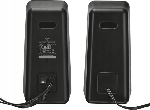 GŁOŚNIKI TRUST GXT 608 TYTAN PODŚWIETLANE DLA GRACZA