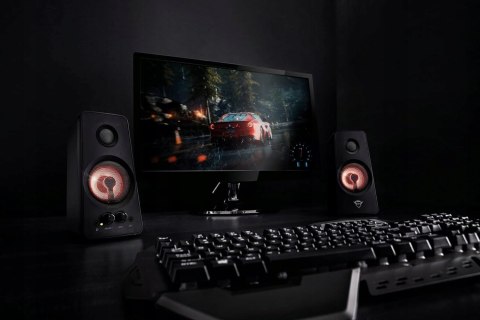 GŁOŚNIKI TRUST GXT 608 TYTAN PODŚWIETLANE DLA GRACZA