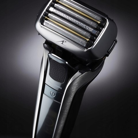 Golarka premium Panasonic ES-LV9Q-S803 z 5 ostrzami ZE STACJĄ JAK NOWA Golarka premium Panasonic ES-LV9Q-S803 z 5 ostrzami ZE STACJĄ JAK NOWA