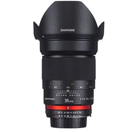 Obiektyw Samyang Nikon F 35mm F1.4 AS UMC, Nikon AE