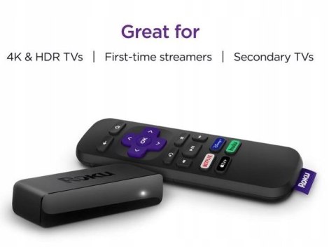 Odtwarzacz multimedialny Roku Premiere TV BOX 4K