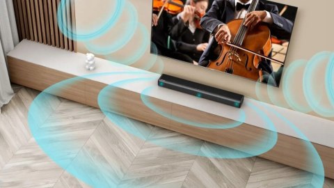 SOUNDBAR HISENSE HS214 2.1 80W BLUETOOTH BLACK