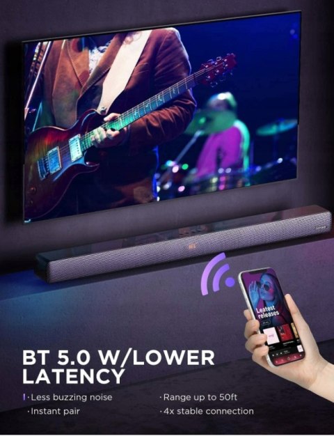 SOUNDBAR ULTIMEA ODINE IV 2.0 BLUETOOTH USB AUX