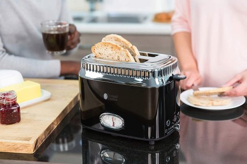 TOSTER RUSSELL HOBBS 21681-56 RETRO NOIR BLACK