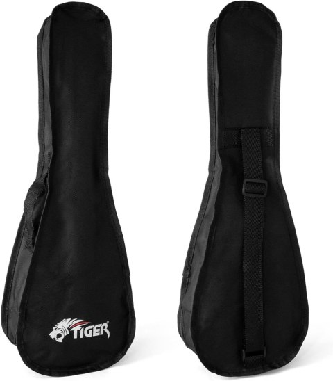 Tiger Ukulele sopranowe UKE7 dla początkujących + TORBA + STRUNY + KOSTKA