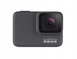 Kamera sportowa GoPro HERO 7 Silver 4K UHD SAMA KAMERA Z WBUDOWANĄ BATERIĄ
