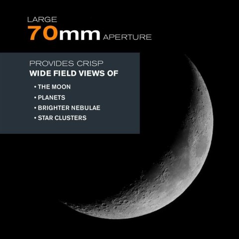 Teleskop CELESTRON POWERSEEKER 70AZ 700 mm