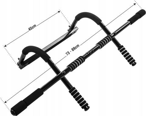 ULTRASPORT solidny drążek wielofunkcyjny do podciągania 4w1