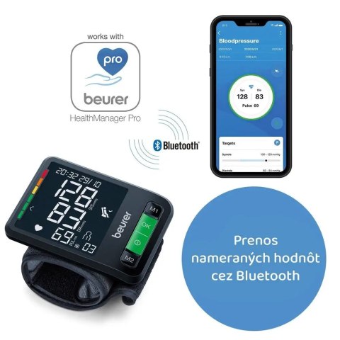Ciśnieniomierz Beurer BC 87 Bluetooth nadgarstek