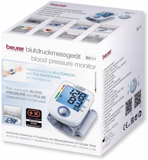 Ciśnieniomierz elektroniczny beurer BC 44 na nadgarstek