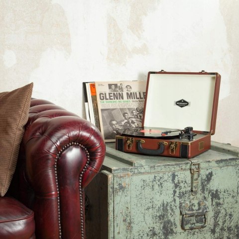 GRAMOFON AUNA JERRY LEE RETRO BROWN WALIZKA