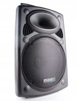 Głośnik przenośny Ibiza Sound PORT15VHF-BT czarny 800 W