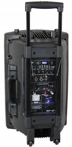 Głośnik przenośny Ibiza Sound PORT15VHF-BT czarny 800 W Głośnik przenośny Ibiza Sound PORT15VHF-BT czarny 800 W