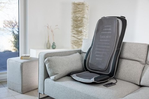 Mata masująca Beurer MG 315 odcienie szarości Shiatsu podgrzewane głowice