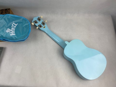 Zestaw Ukulele sopranowe Winzz dla początkujących - niebieskie AU01L-BL Zestaw Ukulele sopranowe Winzz dla początkujących - niebieskie AU01L-BL