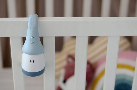 BÉABA wisząca bezprzewodowa lampka nocna szara 90h świecenia ergonomiczna