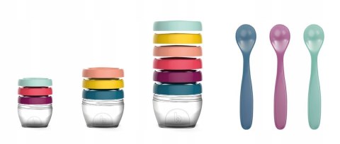 Babymoov Zestaw do przechowywania żywności Babybols Multi XXL