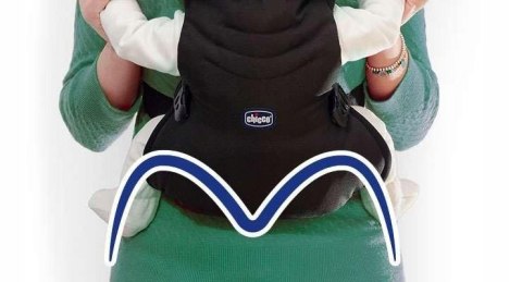 Chicco Easy Fit nosidełko ergonomiczne dla niemowląt black night
