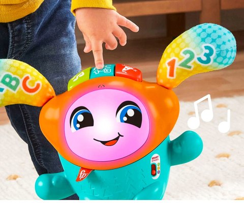 Fisher-Price HND41 Interaktywny Taneczny DJ zabawka edukacyjna NIEMIECKA
