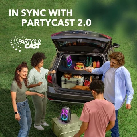 GŁOŚNIK PRZENOŚNY SOUNDCORE RAVE NEO 2 80W BLUETOOTH