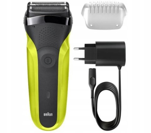 Golarka Braun Series 3 300s ZIELONA Wodoodporny