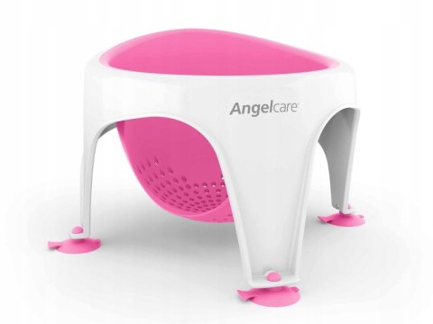 Krzesełko do kąpieli dla niemowląt Angelcare różowe