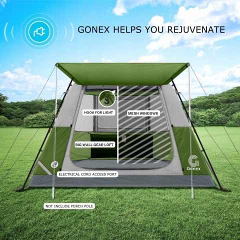 Namiot turystyczny Gonex 4 osobowy