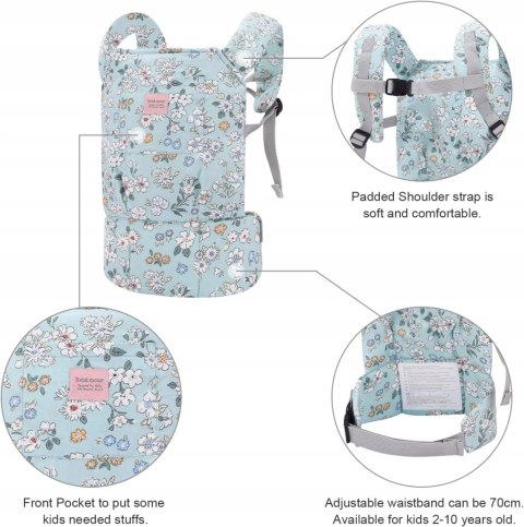 Nosidełko dla lalek Bebamour 100% bawełna