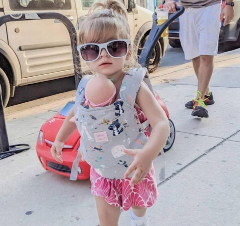 Nosidełko dla lalek Bebamour 100% bawełna