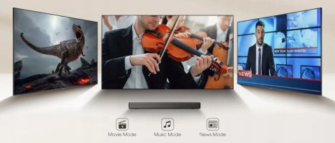 SOUNDBAR HISENSE HS214 2.1 80W BLUETOOTH BLACK