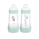 Zestaw butelek do karmienia dla niemowlat MAM Easy Start Antykolkowa 260 ml