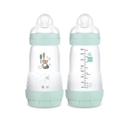 Zestaw butelek do karmienia dla niemowlat MAM Easy Start Antykolkowa 260 ml