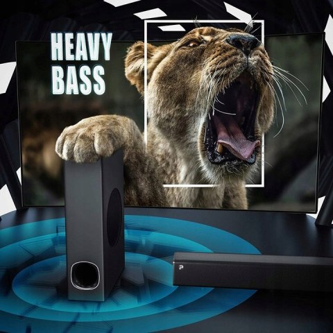 Zestaw głośników 2.1 PHEANOO P27 40 W czarny