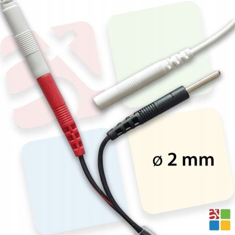 1x DUŻA ELEKTRODA ŻELOWA 16 cm x 9,5 cm ELEKTROSTYMULATOR MASAŻER TENS/EMS