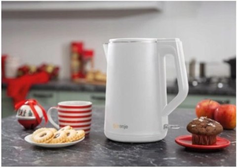 Czajnik elektryczny Gorenje K15DWW 2200 W 1,5 l biały