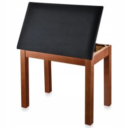 Donner DKB-10 krzesło ławka do pianina, fortepianu, brązowa