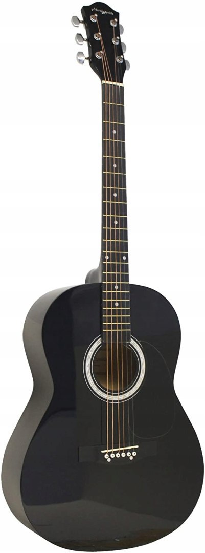 Martin Smith W-100-BK-PK Gitara Klasyczna, Czarny PALISANDER - 4/4