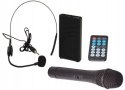 Głośnik przenośny Ibiza Sound PORT15VHF-BT czarny 800 W - 2 mikrofony