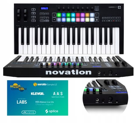 Klawiatura sterująca USB/MIDI Novation Launchkey 37 mk3