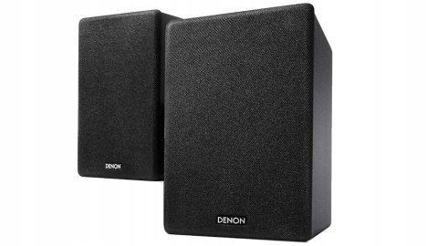 Kolumny stereo Denon SC-N10 CZARNE półkowe dwudrożne 120 W 2 sztuki