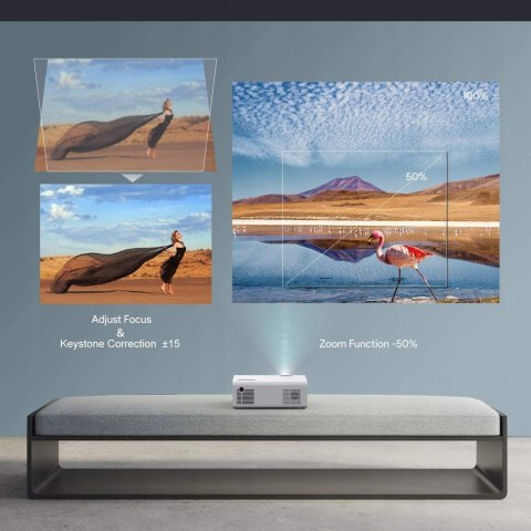 MINI PROJEKTOR YABER V3 6000L 1080P LED MEGA HIT