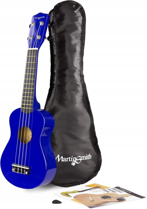 Martin Smith UK-212-A Soprano Ukulele, Niebieskie