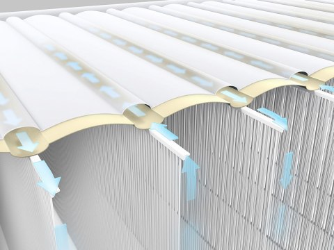 Materac dwuosobowy INTEX 64418 203 x 152 x 56 cm odcienie szarości