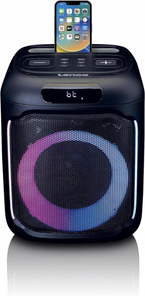 PRZENOŚNY GŁOŚNIK LENCO PA-100 BLUETOOTH PARTYBOX BLACK
