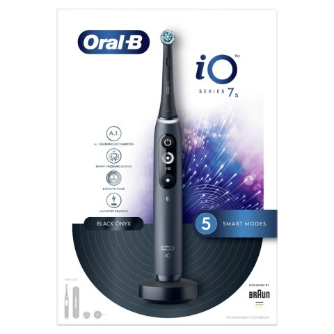 Szczoteczka elektryczna Braun Oral-B iO Series 7 magnetyczna Black Onyx