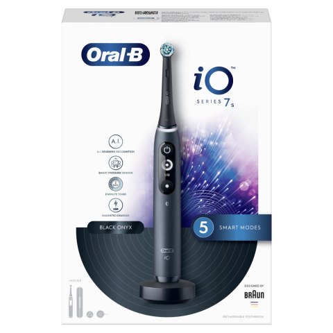 Szczoteczka elektryczna Braun Oral-B iO Series 7 magnetyczna Black Onyx
